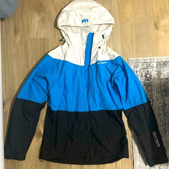 Helly Hansen Jackets & Blazers - Helly Hansen Colorblock Rain Jacket